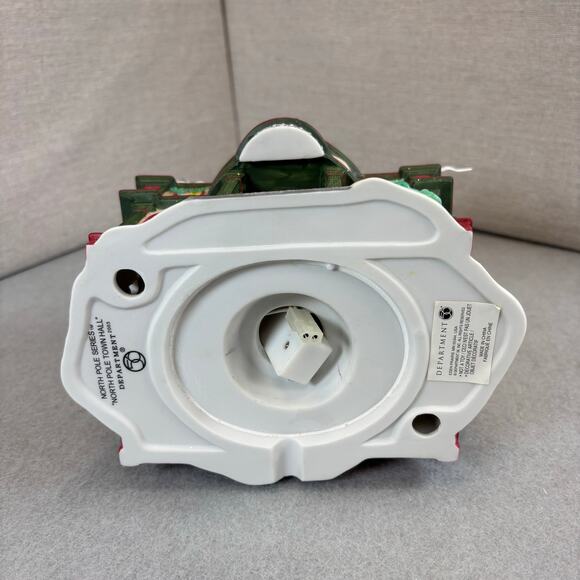 Dept 56 North Pole Town Hall North Pole Series Musical #56.56767 Retired EUC - Picture 7 of 8